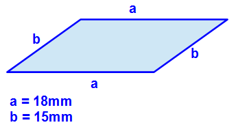 Parallelogramm Beispiel 1