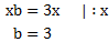 Zweite binomische Formel Beispiel 2: Rechnung 3