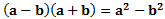 Dritte binomische Formel