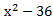 Dritte binomische Formel Beispiel 2: Aufgabe 