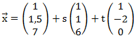 Ebene Parameterform