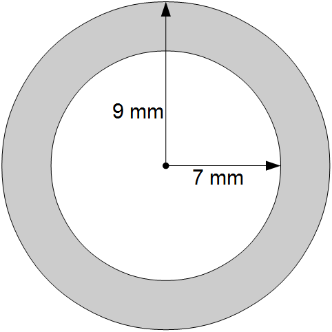 Kreisring Beispiel