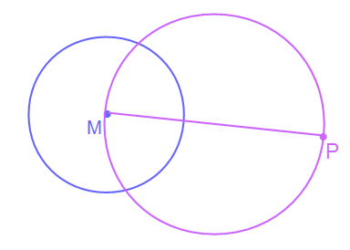 Kreis mit MP als Durchmesser