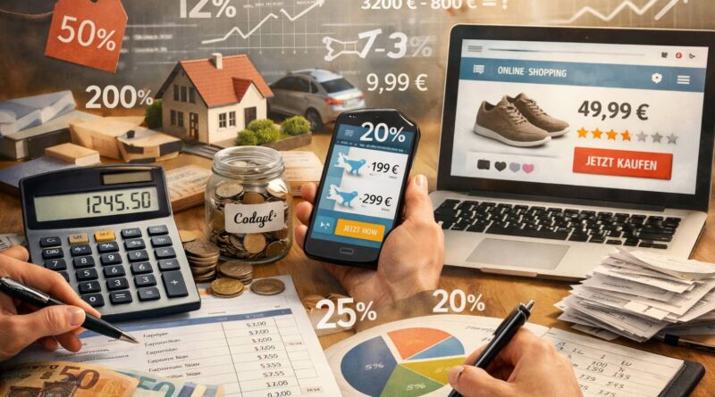 Mathe im echten Leben hilft bei Geld, Budget und Online Entscheidungen ⇒ Finanzen checken ✓ Budget planen ✓ Online entscheiden ✓ Jetzt starten!